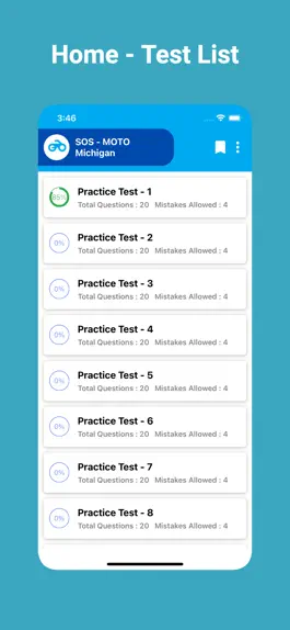 Game screenshot Michigan SOS Permit Test mod apk