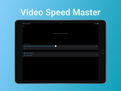 Video Speed Masterのおすすめ画像1