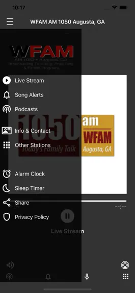 Game screenshot WFAM 1050 AM Radio apk