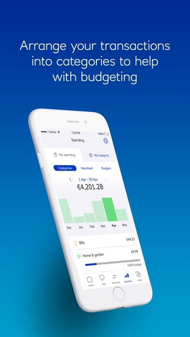 Ulster Bank RI Mobile Banking Screenshot