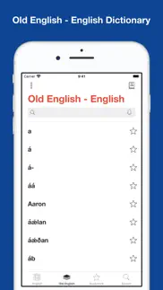 english-old english dictionary iphone screenshot 2