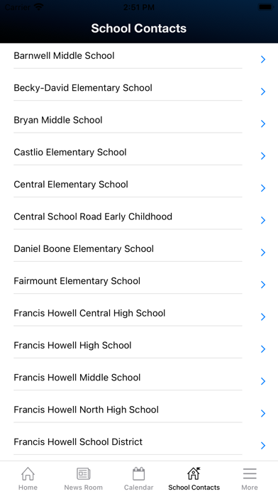 Francis Howell SD Screenshot