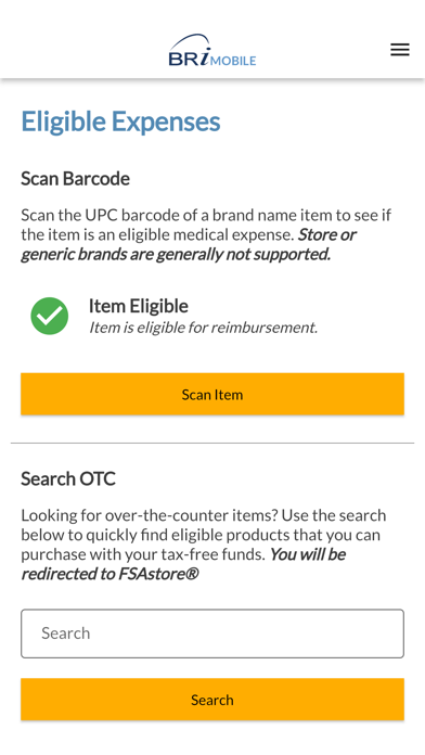 BRiMobile Screenshot