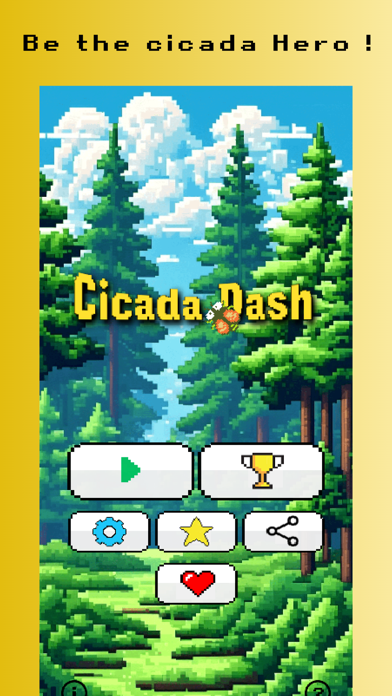 Screenshot #1 pour Cicada Dash - no wifi game
