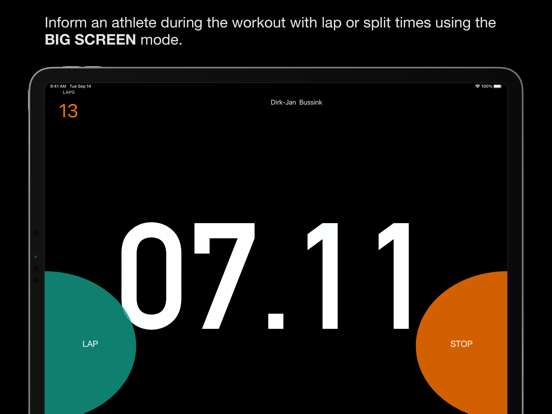 CoachWATCH+ iPad screenshot