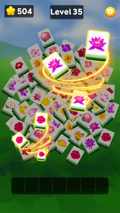 Mahjong Flower Frenzy Screenshot