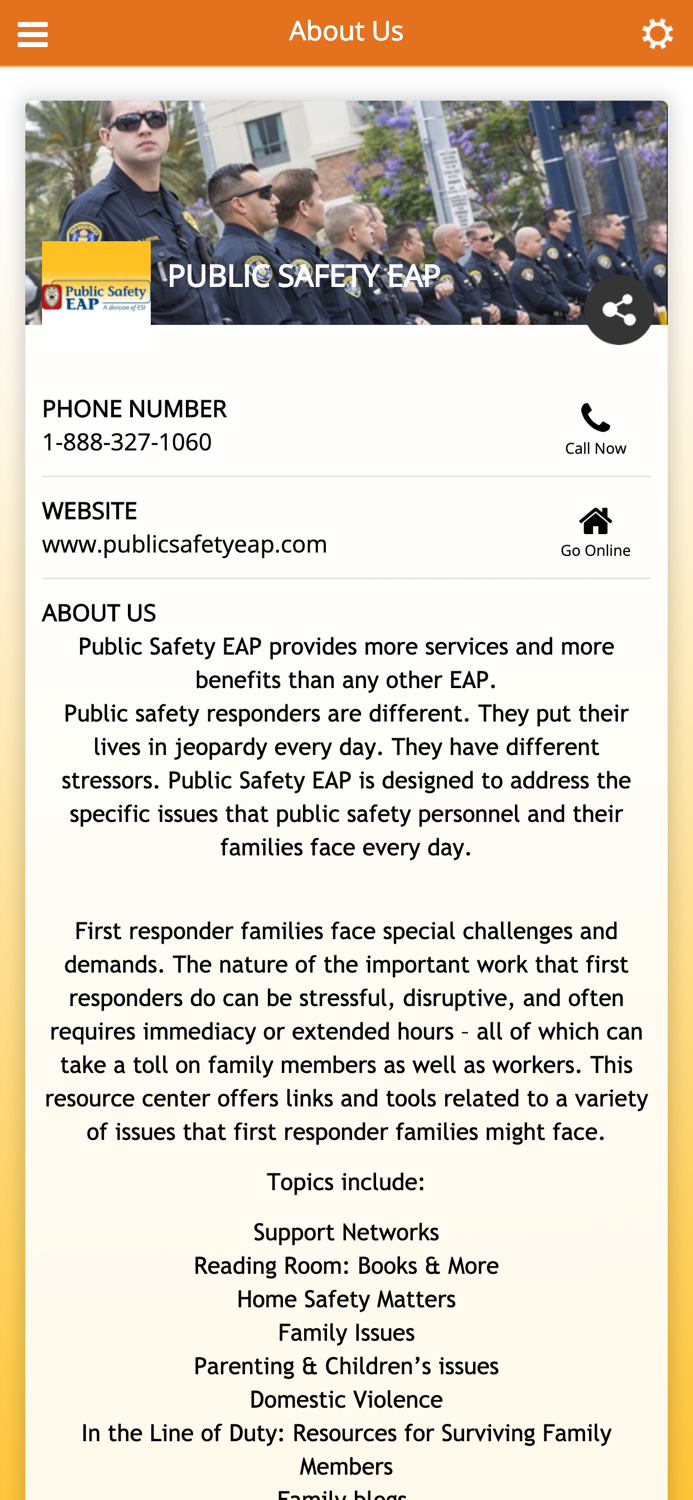 Public Safety EAP