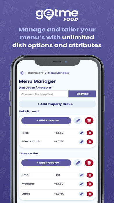 Get Me Food Business Screenshot
