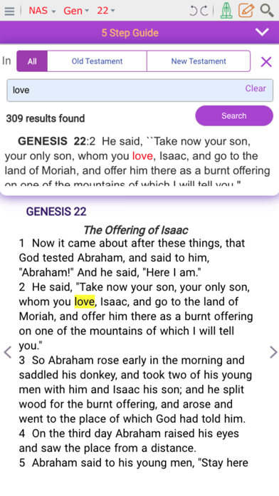 Bible-Guide Screenshot