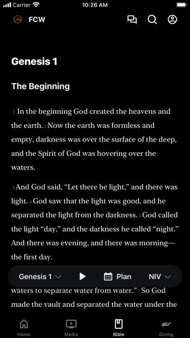 Faith Center Wilmington Screenshot