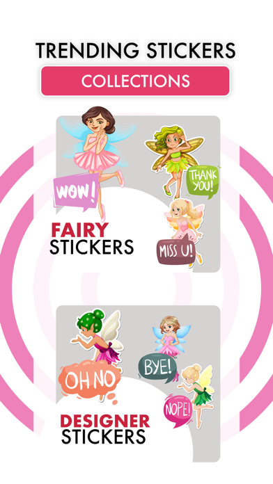 Fairy Stickers-Colorful Emojis Screenshot