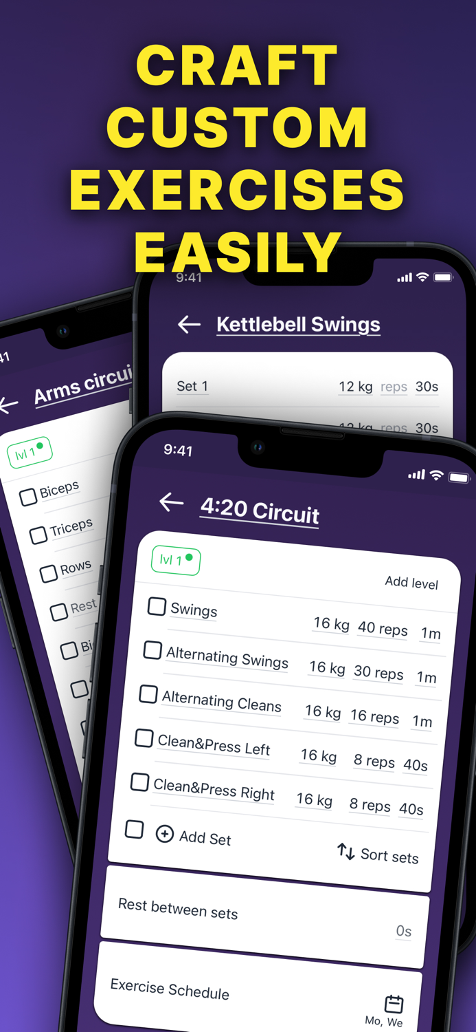 YAWPlan – workout planner