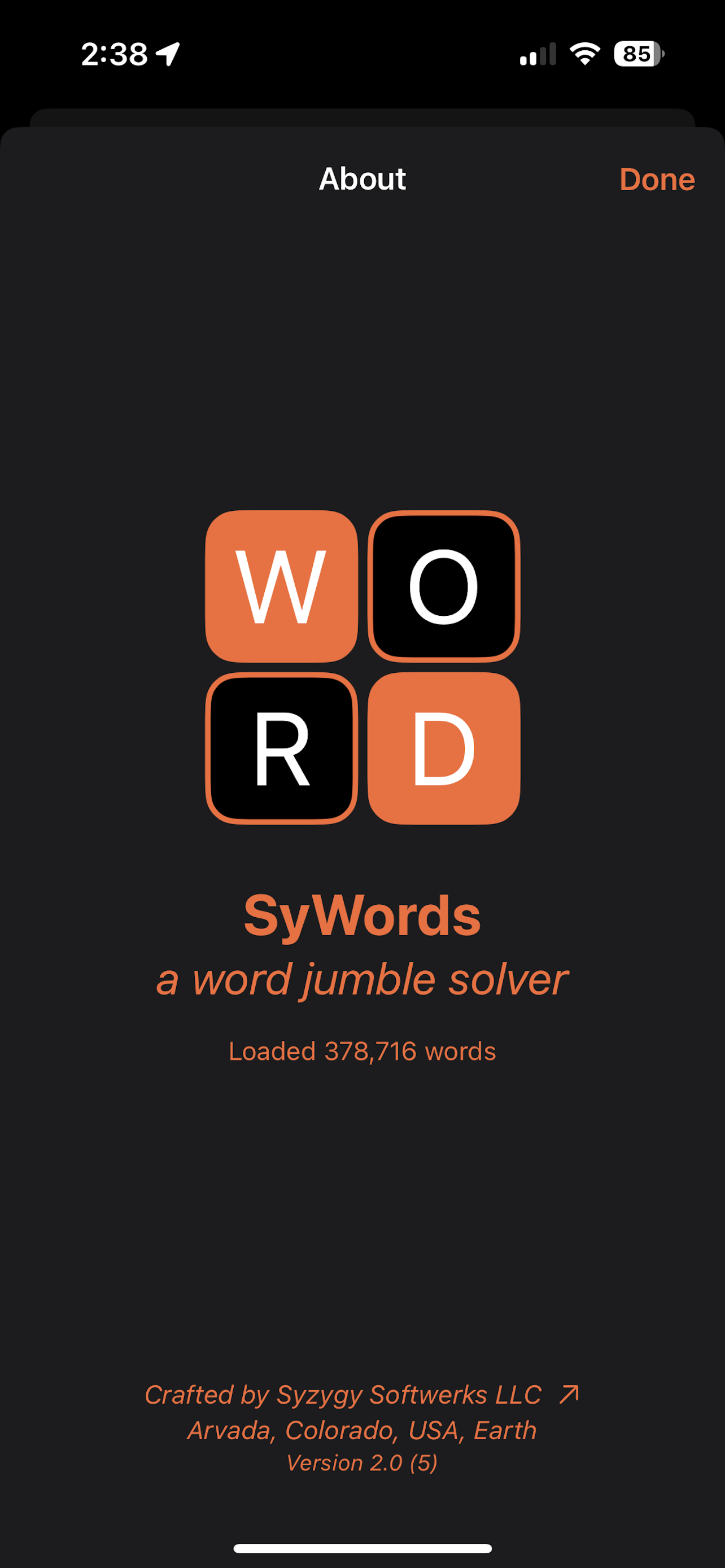 SyWords