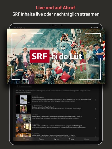 Play SRF: Streaming TV & Radioのおすすめ画像2