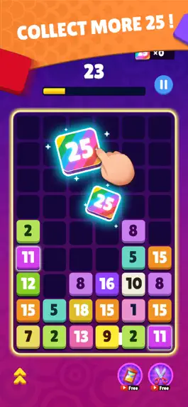 Game screenshot Make 25 - Number Puzzle apk