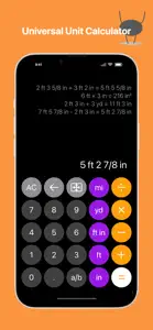 UnisCalculator screenshot #1 for iPhone