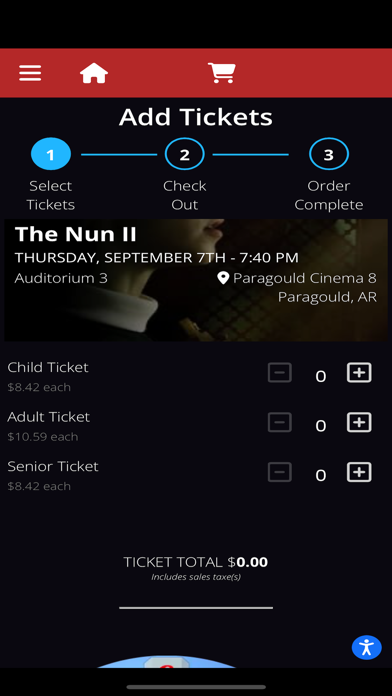 Paragould Theater 8 Screenshot