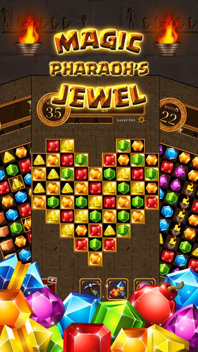 Magic Pharaoh Jewels Screenshot