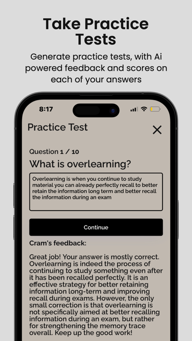 Cram - The AI Study Tool Screenshot