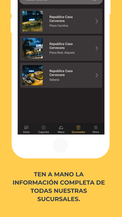 República Casa Cervecera Screenshot