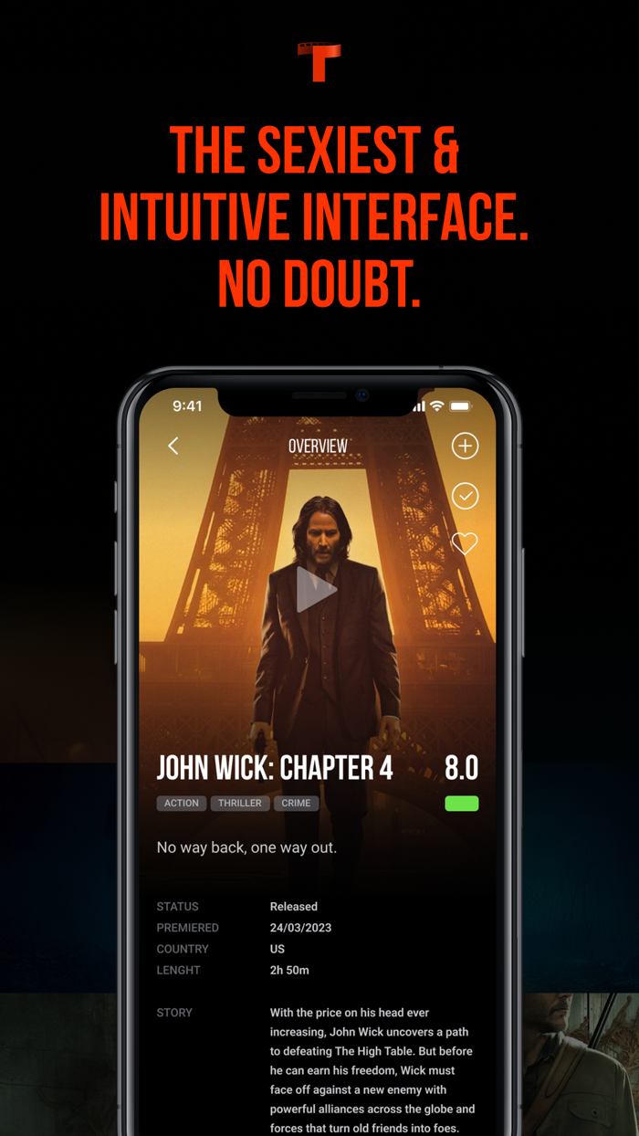 TeeVee ® - TV and Movie Tracker