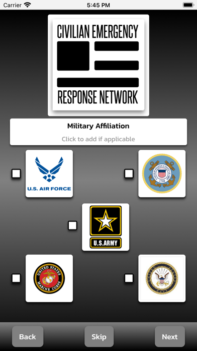 Civilian Emergency Response Screenshot