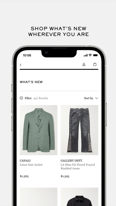 MR PORTER: Shop men’s fashion Screenshot