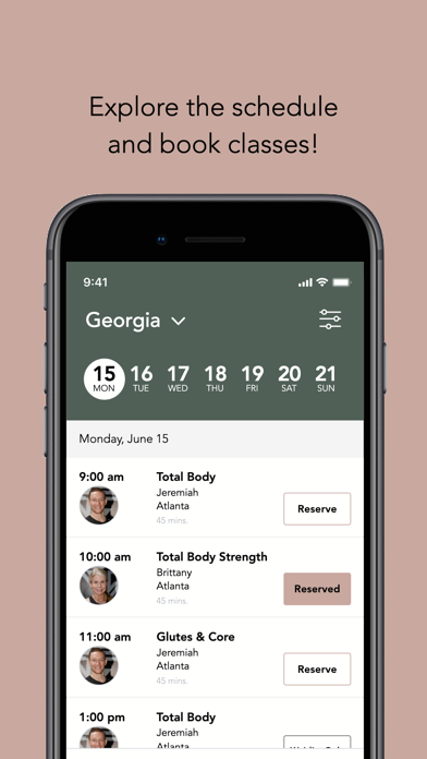 District Fitness New iPhone screenshot 3 - Health & Fitness app