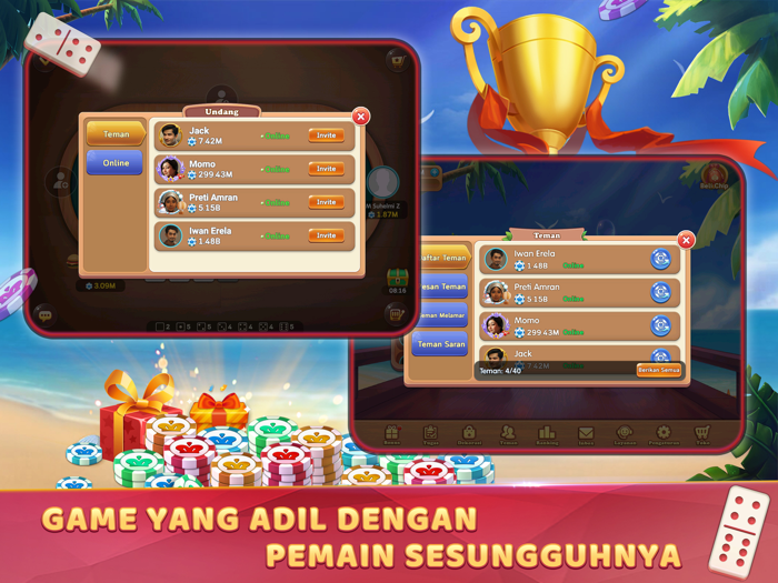 Domino QiuQiu 99 Gaple Online