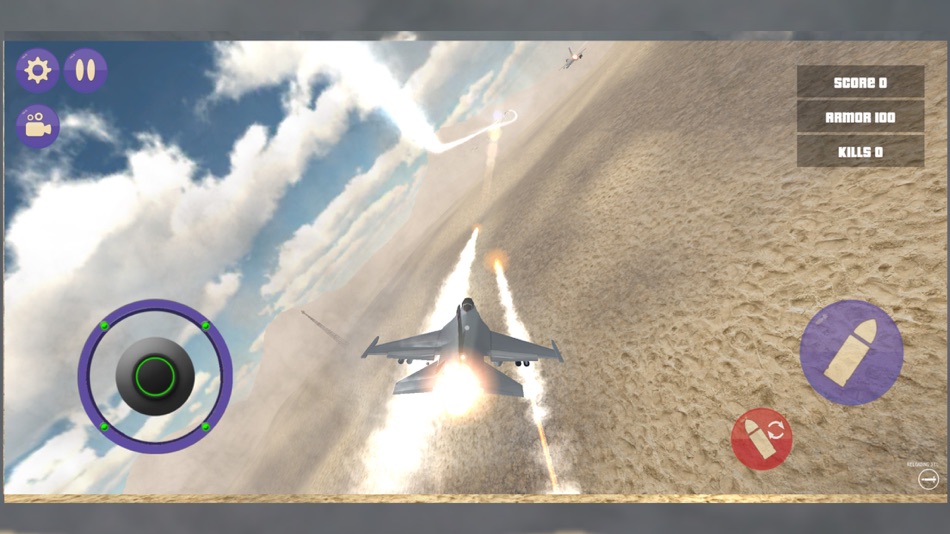 #4. F16 AirFly Simulator (iOS) 由: Mehmet Yilmaz