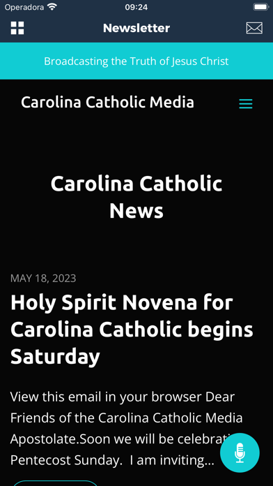 Carolina Catholic Media Screenshot