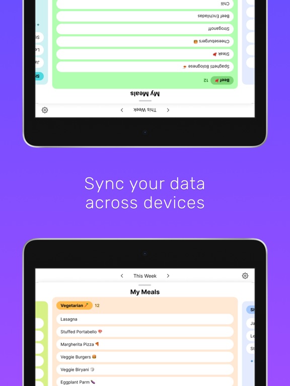 What's for Din: Meal Planner iPad screenshot 6 - Food & Drink app