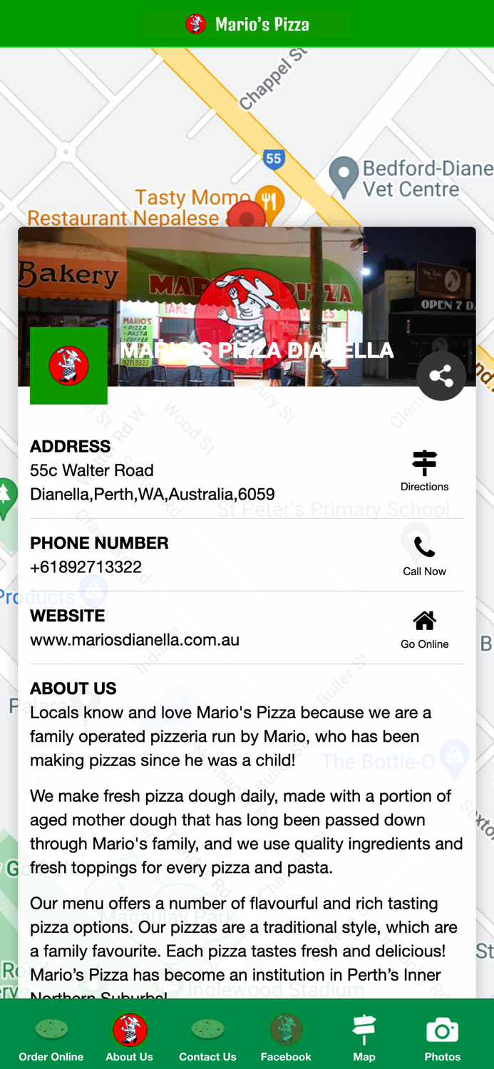 Marios Pizza Dianella