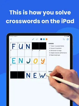 Game screenshot Crossword Flow Pencil Puzzles mod apk