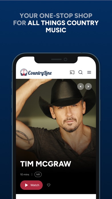Country Line: music, videos Screenshot