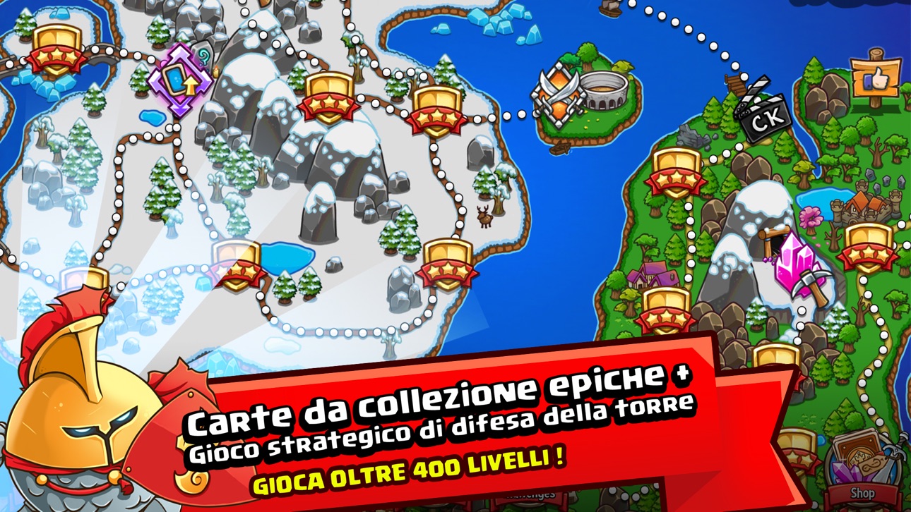 Crazy Kings Tower Defense Game Hack screenshot 5 - iOS game interface