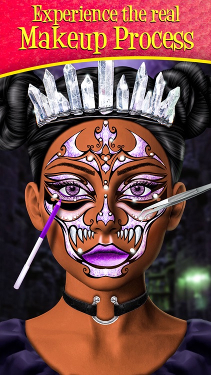 Halloween Makeup Salon Game