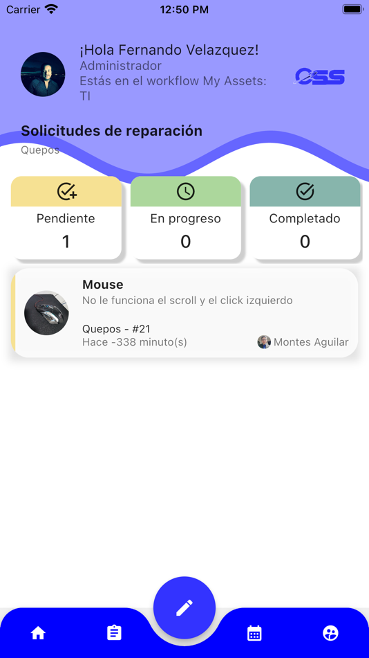#7. OSS (iOS) 由: Fernando Daniel Velazquez Herrera