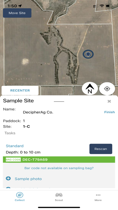 DecipherAg Mobile Screenshot