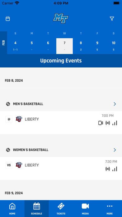 Blue Raiders Screenshot