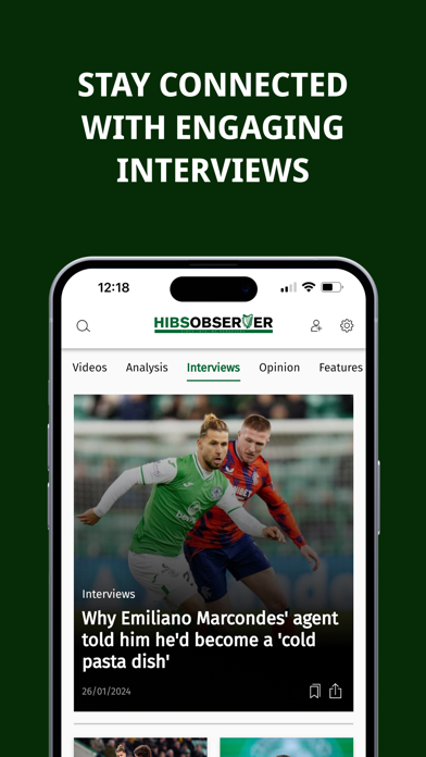 Hibs Observer Screenshot