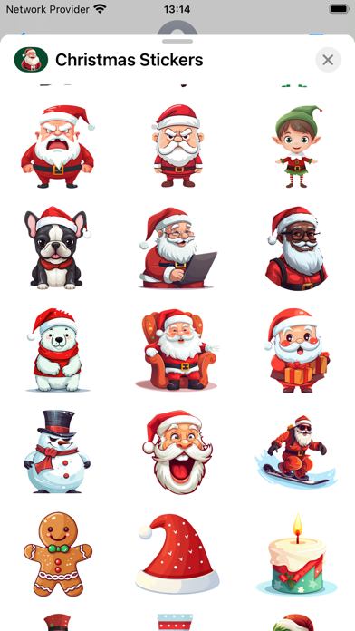 Merry Christmas Sticker Setのおすすめ画像2