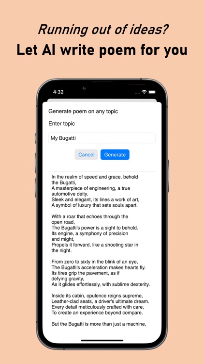 Poetry Writing: AI Poem Writer screenshot-3