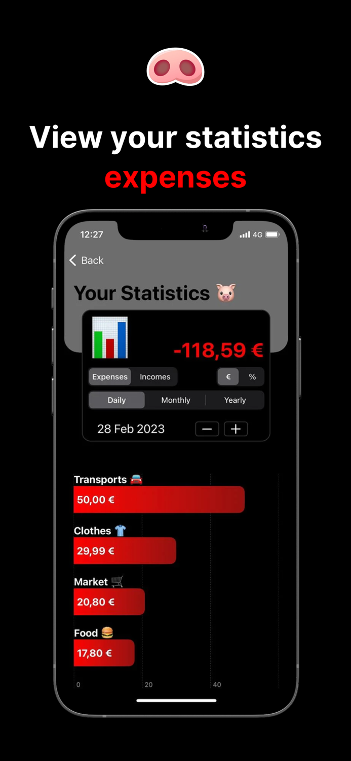 PiggyTracker Personal Balance