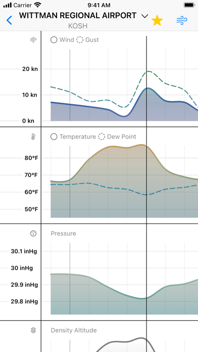 Meteogram for Aviation Screenshot