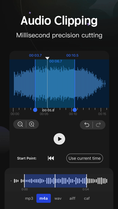 Audio Editor - Music Mixer Screenshot