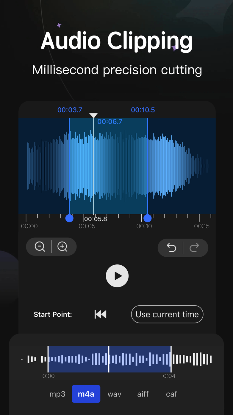 音楽編集アプリ - 着うた作成 ・音楽カット App Store screenshot 3