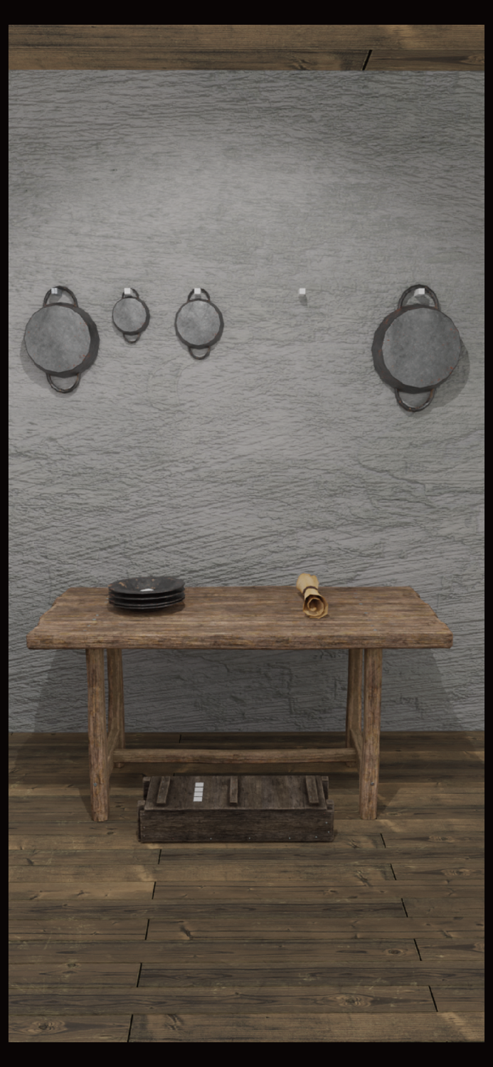 古い部屋からの脱出