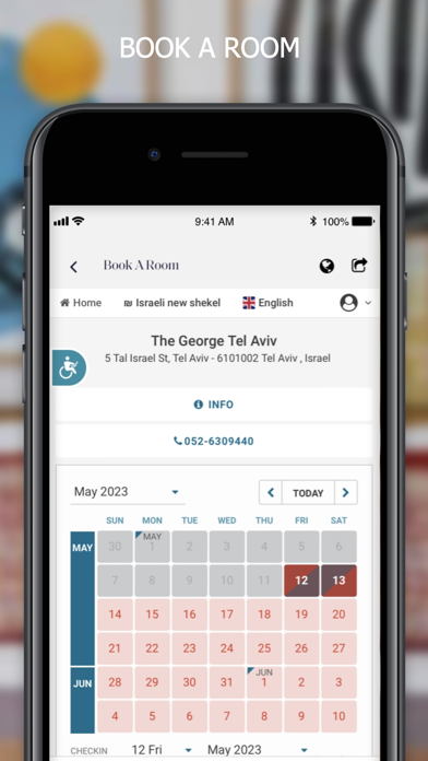 The George Tel Aviv Screenshot