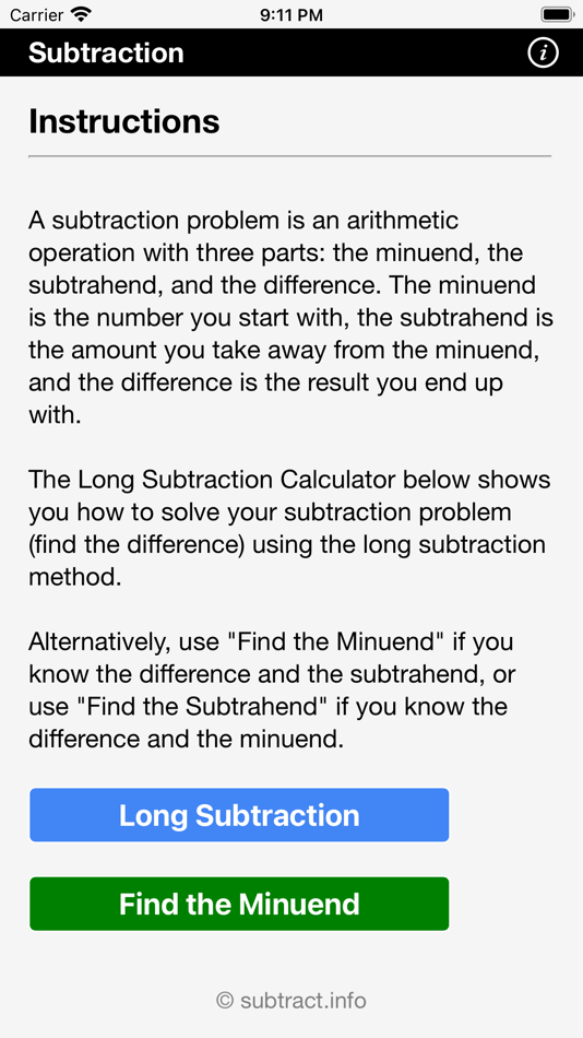 #6. Long Subtraction (iOS) 게시자: H Valeur